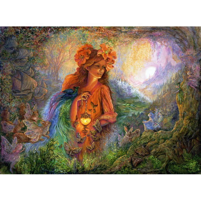 Puzzle Grafika-F-30670 Josephine Wall - Lighting the Way