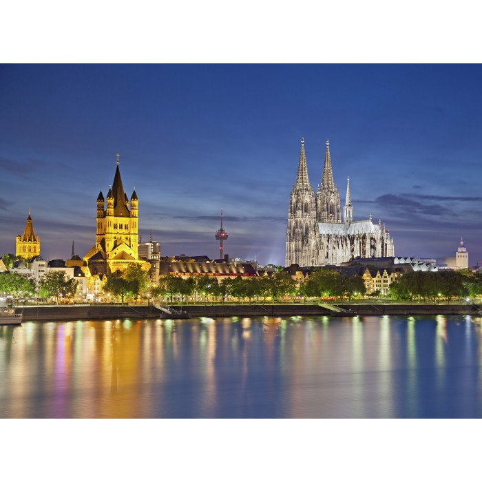 Puzzle Grafika-F-30710 Deutschland Edition - Kölner Dom