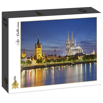 Puzzle Grafika-F-30710 Deutschland Edition - Kölner Dom