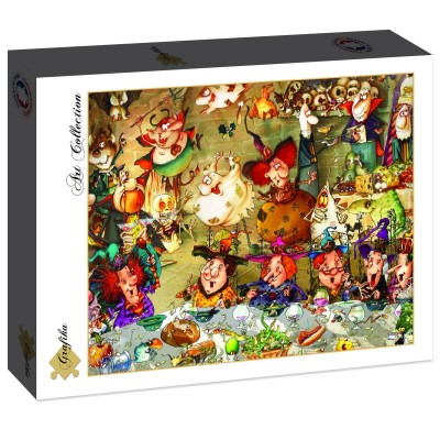 Puzzle Grafika-F-30742 François Ruyer - Witches