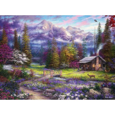 Puzzle Grafika-F-30757 Chuck Pinson - Inspiration of Spring Meadows