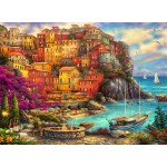 Puzzle  Grafika-F-30819 Chuck Pinson - A Beautiful Day at Cinque Terre