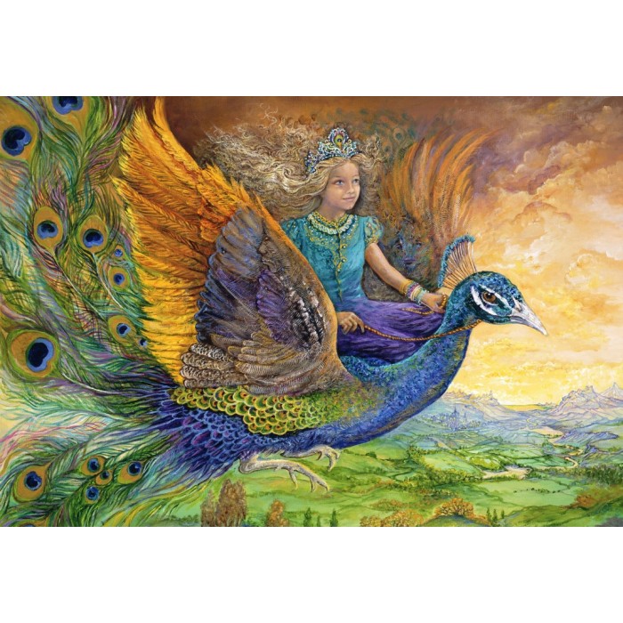 Puzzle Grafika-F-32391 Peacock Princess