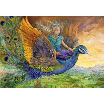 Puzzle Grafika-F-32391 Peacock Princess