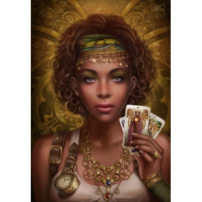 Puzzle Grafika-F-32495 Let's see your Cards