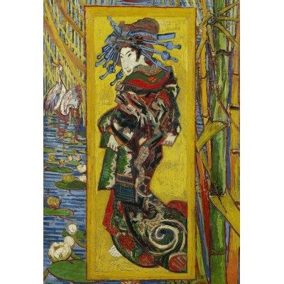 Puzzle Grafika-F-32766 Van Gogh - Courtesan: after Eisen, 1887
