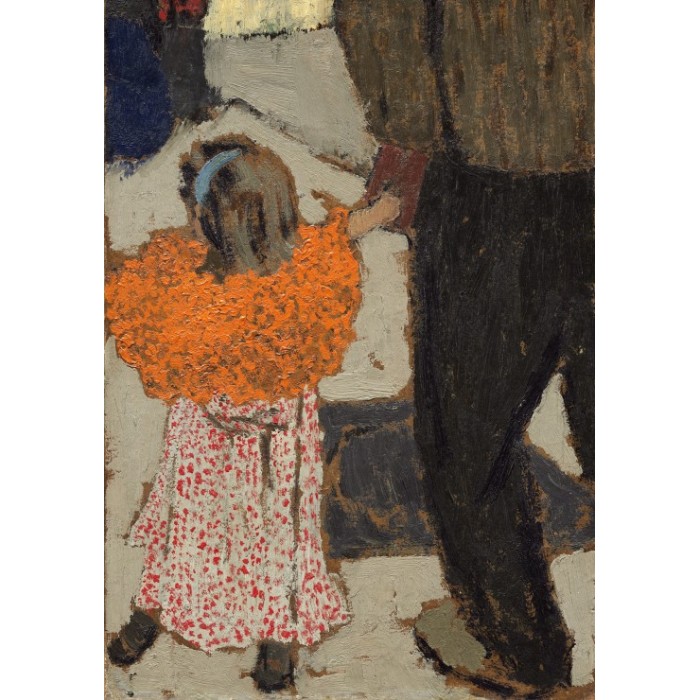 Puzzle  Grafika-F-32847 Edouard Vuillard: Child Wearing a Red Scarf, 1891