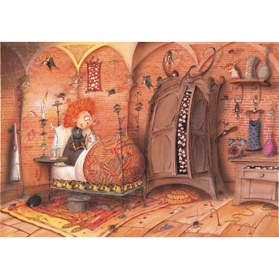 Puzzle Grafika-F-32966 François Ruyer - Witch