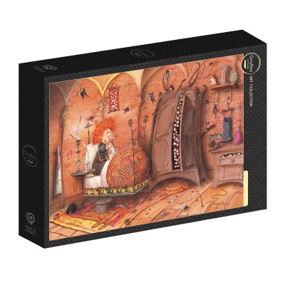 Puzzle Grafika-F-32966 François Ruyer - Witch