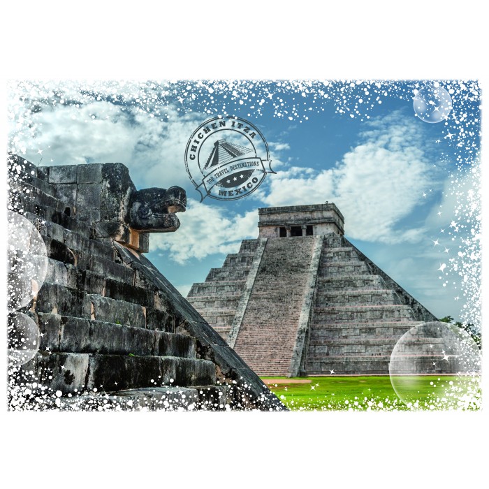 Puzzle  Grafika-F-33009 Travel around the World - Mexico