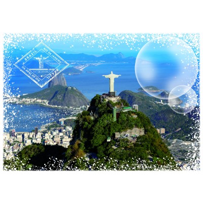 Puzzle Grafika-F-33013 Travel around the World - Brazil
