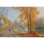 Puzzle  Grafika-F-33401 Francis Picabia - Banks of the Loing, Autumn Morning in Moret, 1904