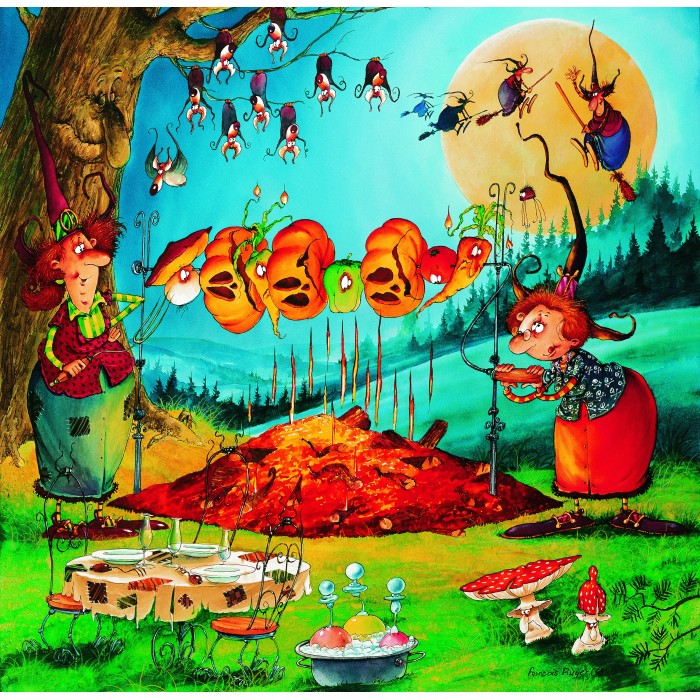 Puzzle Grafika-F-33470 François Ruyer - The Witch