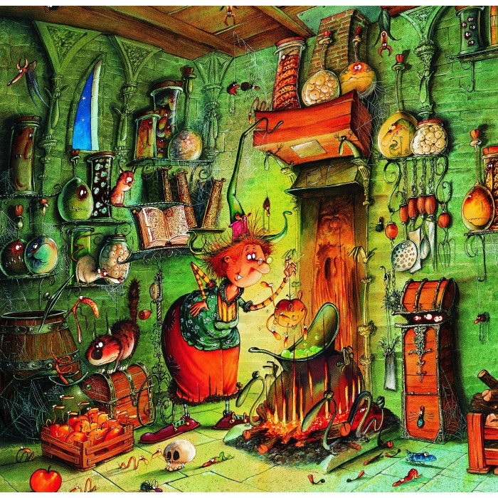 Puzzle  Grafika-F-33476 François Ruyer - Witch