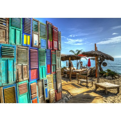 Puzzle Grafika-F-33612 Windows on Paradise