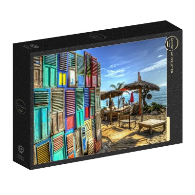 Puzzle Grafika-F-33612 Windows on Paradise