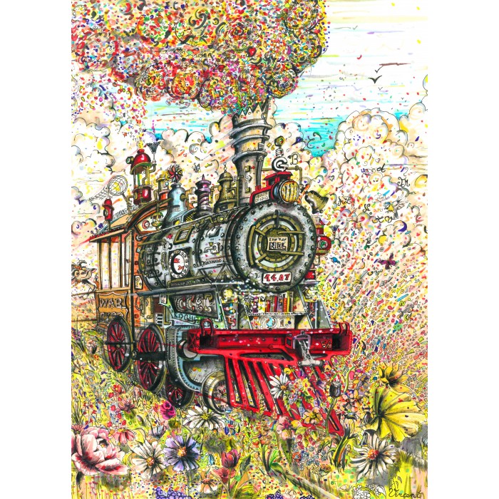 Puzzle  Grafika-F-33642 Full Steam Ahead