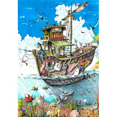 Puzzle Grafika-F-33643 On The High Seas