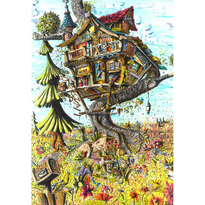 Puzzle  Grafika-F-33644 The Treehouse
