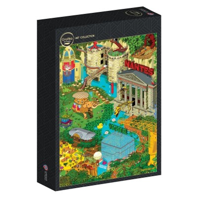 Puzzle Grafika-F-33669 Nantes - Green 2