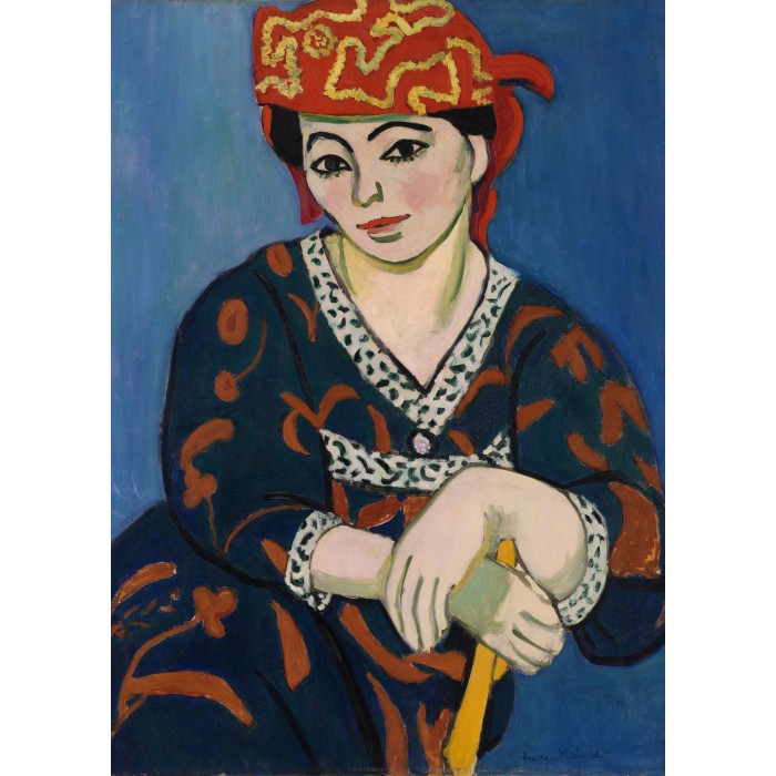 Puzzle  Grafika-F-33672 Henri Matisse - Le Madras Rouge