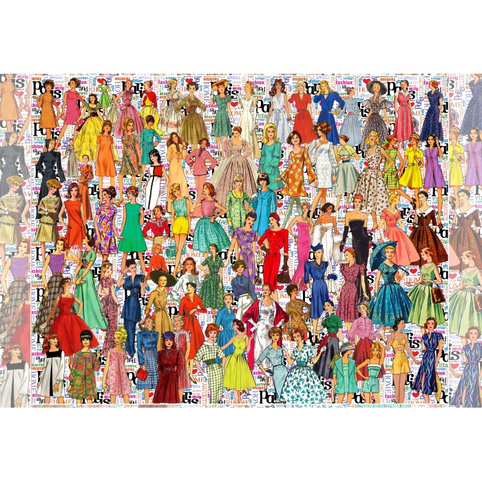 Puzzle  Grafika-F-33678 Fashion Memories