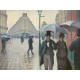 Gustave Caillebotte : Paris Street, Rainy Day, 1877