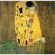 Klimt Gustav : The Kiss, 1907-1908