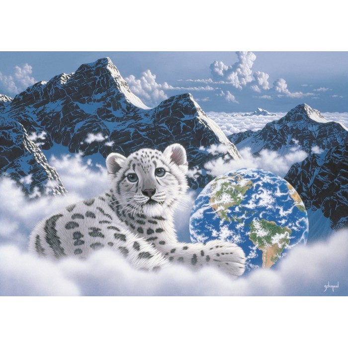  Schim Schimmel - Bed of Clouds Puzzle 1500 pieces 