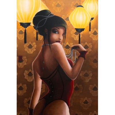 Puzzle Grafika-T-00112 Misstigri: Chinese Lantern