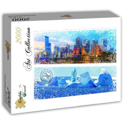 Puzzle Grafika-T-00239 Travel around the World - Australia and Antarctica