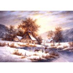 Puzzle  Grafika-T-00503 Dennis Lewan - Amber Sky Of Winter