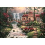 Puzzle  Grafika-T-00793 Chuck Pinson - Sierra River Falls