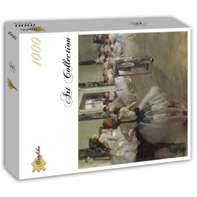 Puzzle Grafika-T-02222 Edgar Degas: La classe de danse, 1871-1874