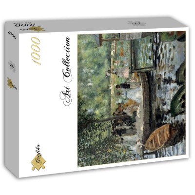 Puzzle Grafika-T-02273 Auguste Renoir: La Grenouillère, 1869