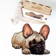 Wooden Puzzle - The Faithful Bulldog