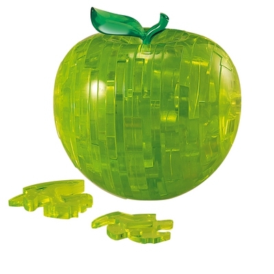 HCM-Kinzel-103025 Jigsaw Puzzle - 44 Pieces - 3D - Beautiful Green Apple