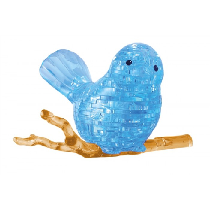 HCM-Kinzel-59126 3D Plexiglas puzzle- The Blue Bird