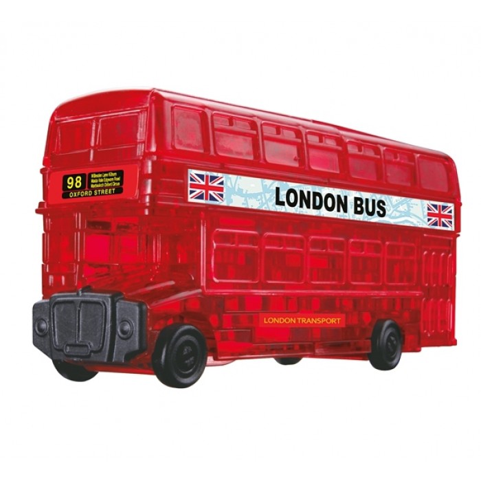3D Crystal Puzzle - London Bus
