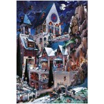  Heye-26127 Jigsaw Puzzle - 2000 Pieces - Wolf : Castle of Horror