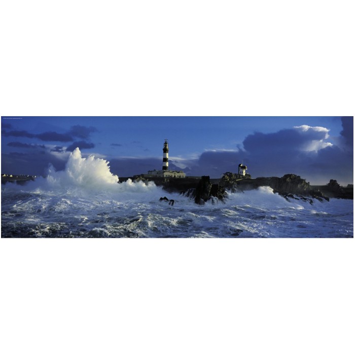 Jigsaw Puzzle - 1000 Pieces - Panoramic - Jean Guichard : Creach Lighthouse, Brittany, France