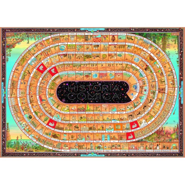 Jigsaw Puzzle - 4000 Pieces - Degano : The Spiral of History - Opus 2