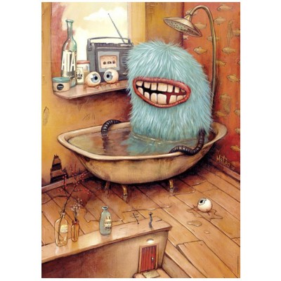 Puzzle Heye-29539 Zozoville Mateo Dineen: bathtub