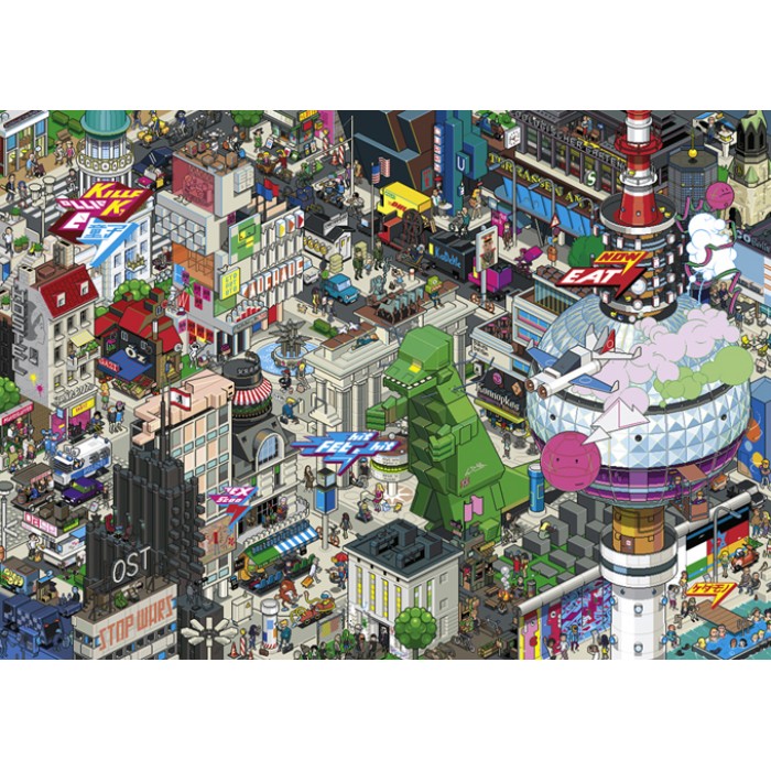 Puzzle Heye-29915 eBoy - Berlin Quest