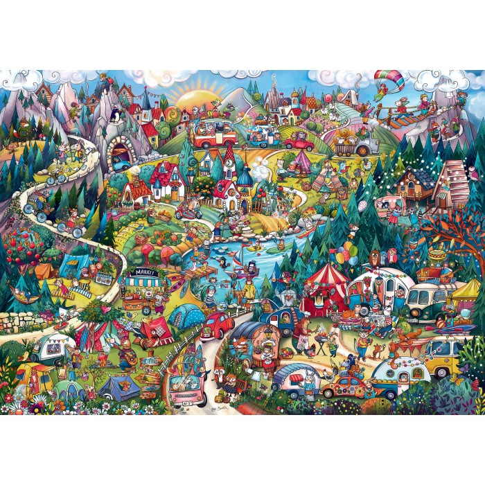 Puzzle Heye-29930 Go Camping