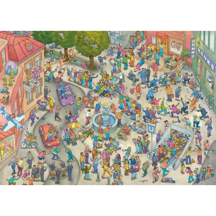 Puzzle Heye-30045 Mobile Zombies