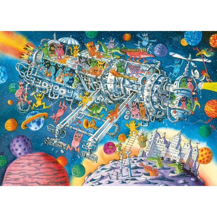 Puzzle  Heye-30083 Aliens Welcom