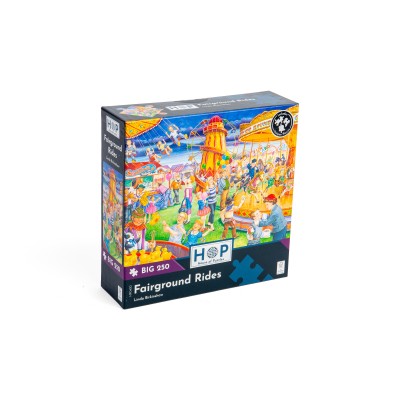 Puzzle House-Of-Puzzles-HP0420 XXL Pieces - Fairground Rides
