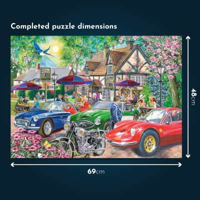 Puzzle House-Of-Puzzles-HP0442 XXL Pieces - Bird Table