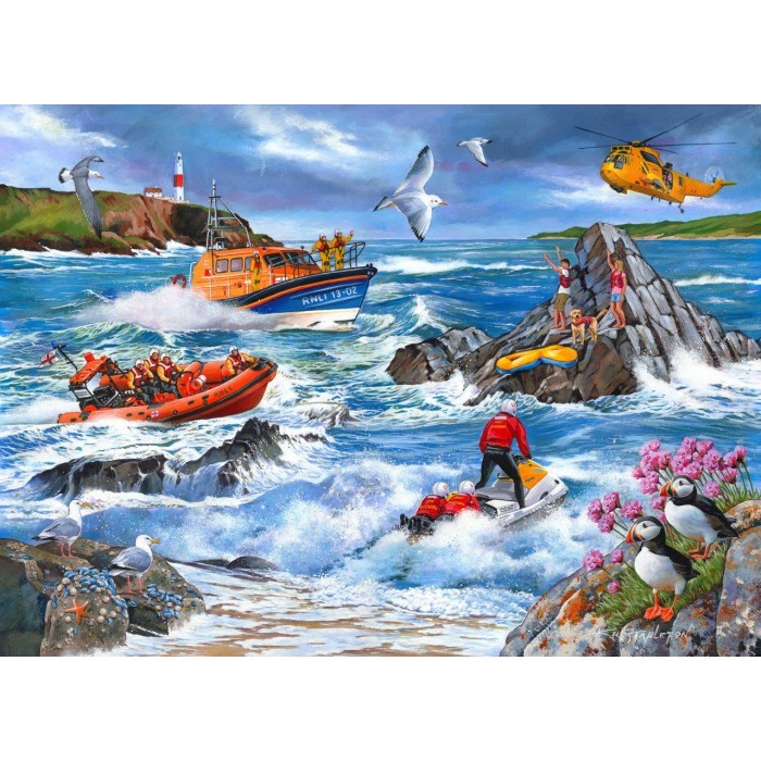 Puzzle  House-Of-Puzzles-HP0608 Against The Tide